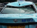 Violence at Anti-Transport Services Apps Demonstration in Indonesia